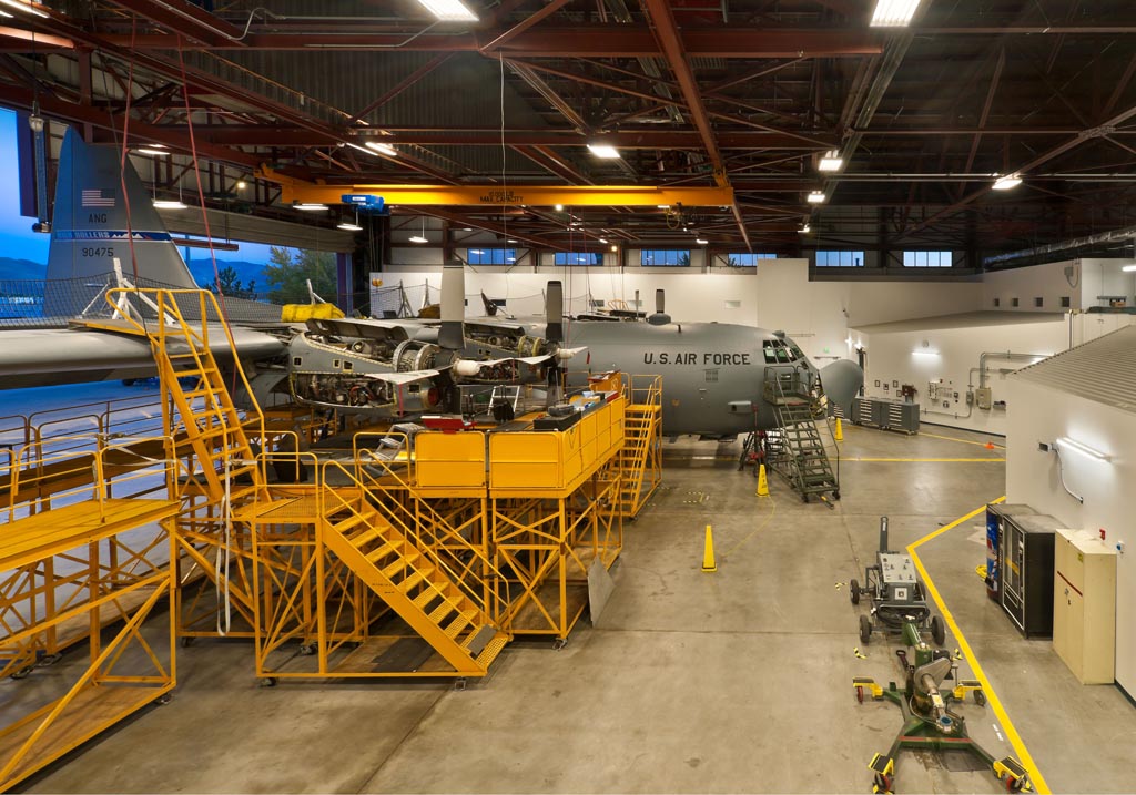 Nevada Air National Guard Repair Maintenance Hangar